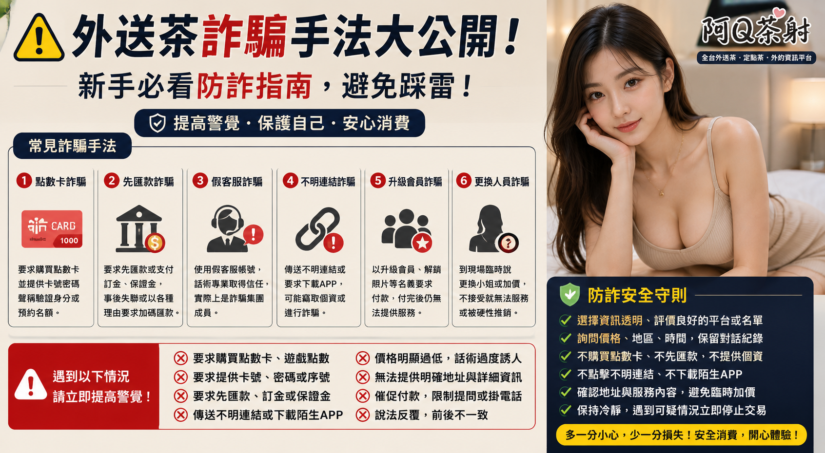 外送茶詐騙手法有哪些？點數卡、假客服與先匯款完整防詐指南