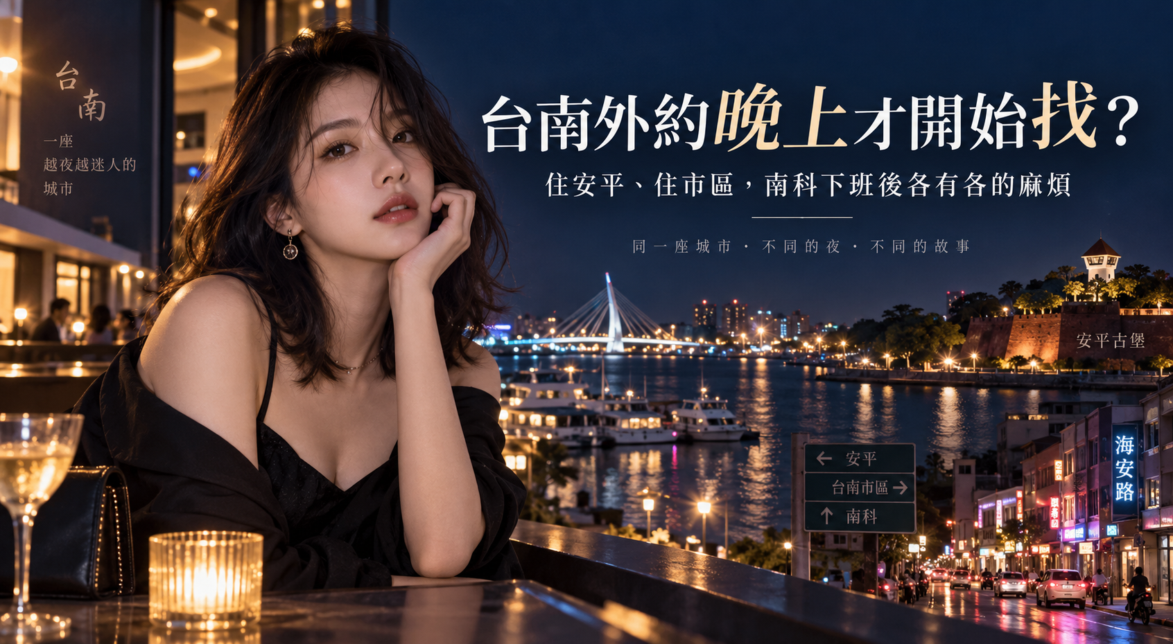台南外約晚上才開始找？住安平、住市區，南科下班後各有各的麻煩